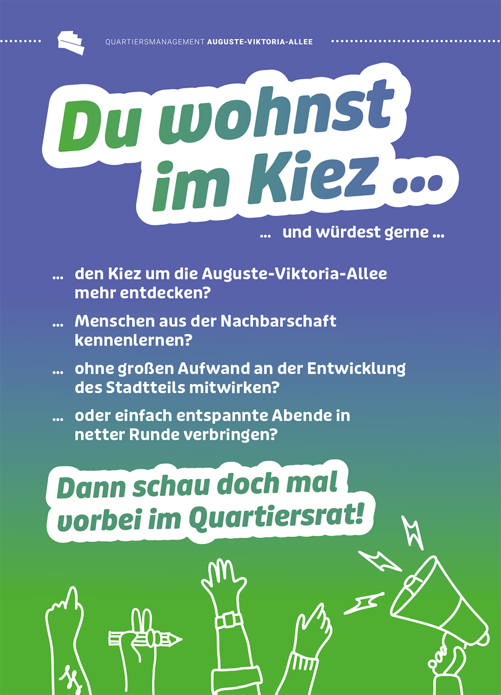 Quartierratswahl 2025 AVA Flyer S1