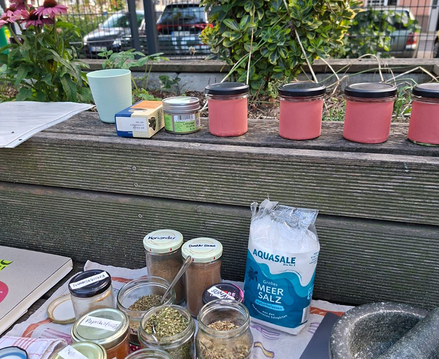 Gartenaktion im AVA Kiez