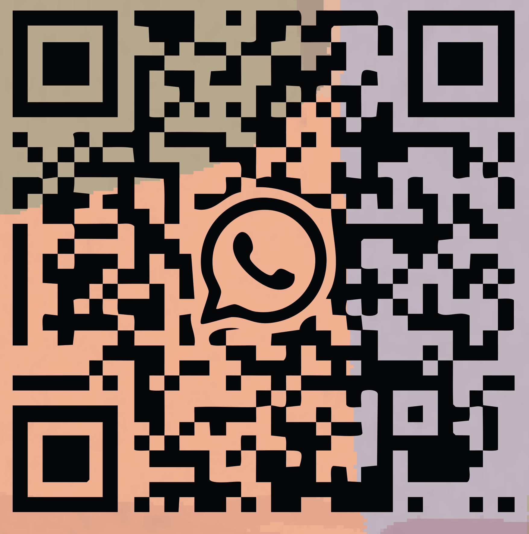 QR Code WhatsApp resektvolles zusammenleben