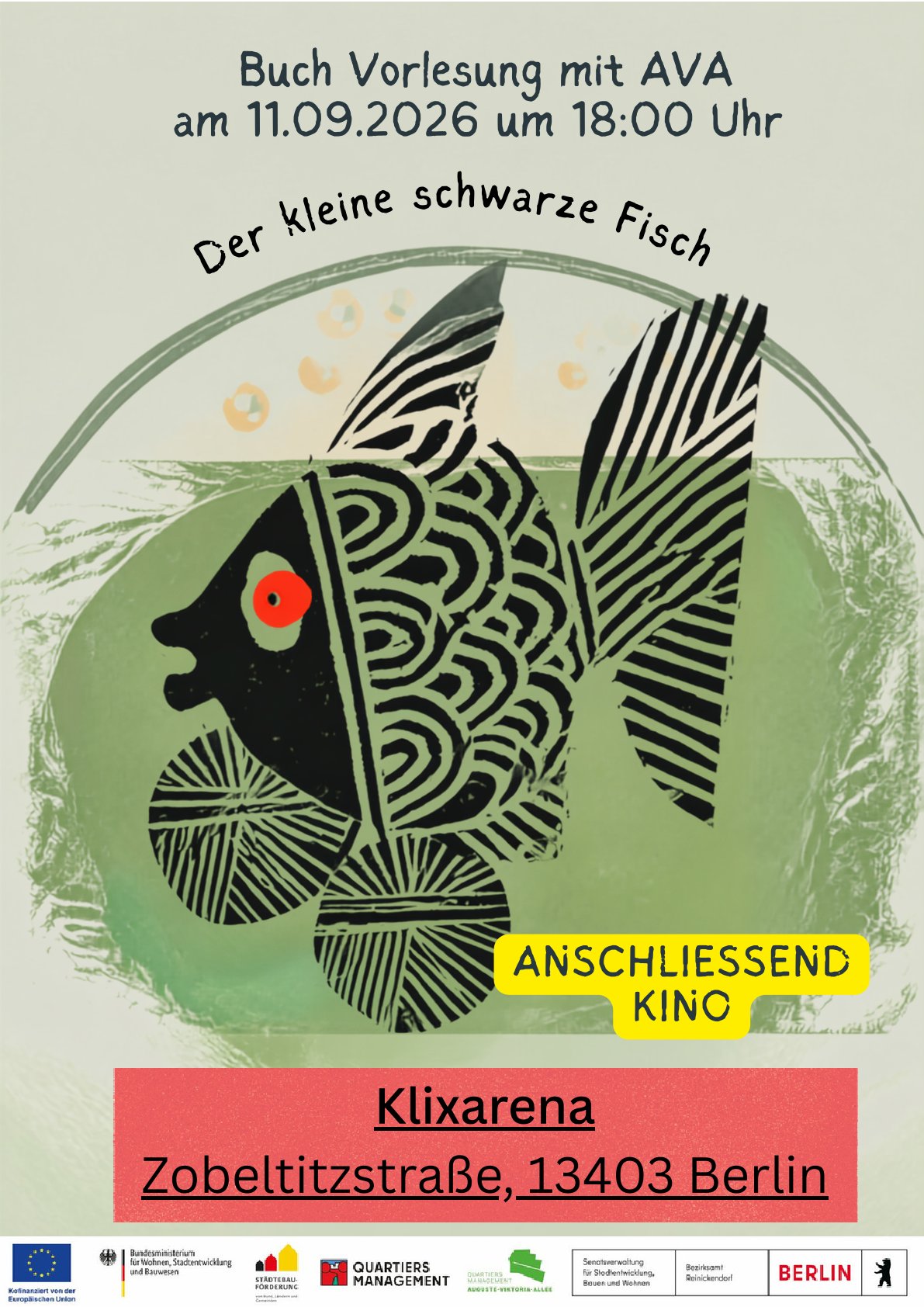 schwarze Fisch 6329